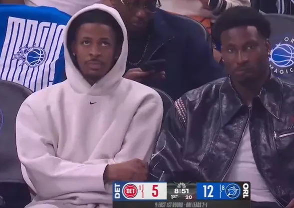 开云-老队友！莫兰特和小贾伦今日在魔术主场，观看贝恩的比赛